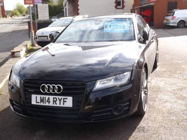 Audi A7 3.0 TDI Quattro SE 5dr S Tronic [5 Seat] Hatchback Diesel Black