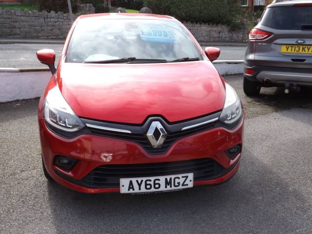 Renault Clio 1.2 TCE Dynamique S Nav 5dr Hatchback Petrol Red